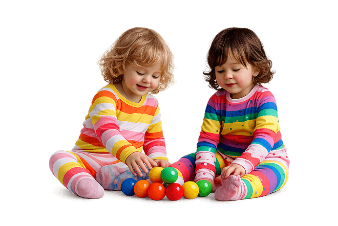 Children playing in a park